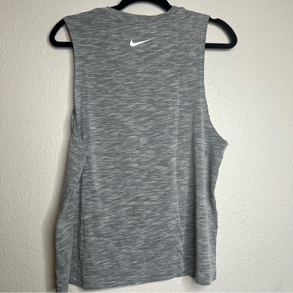 Nike Women's Gray Tank Top - Picture 2 of 3